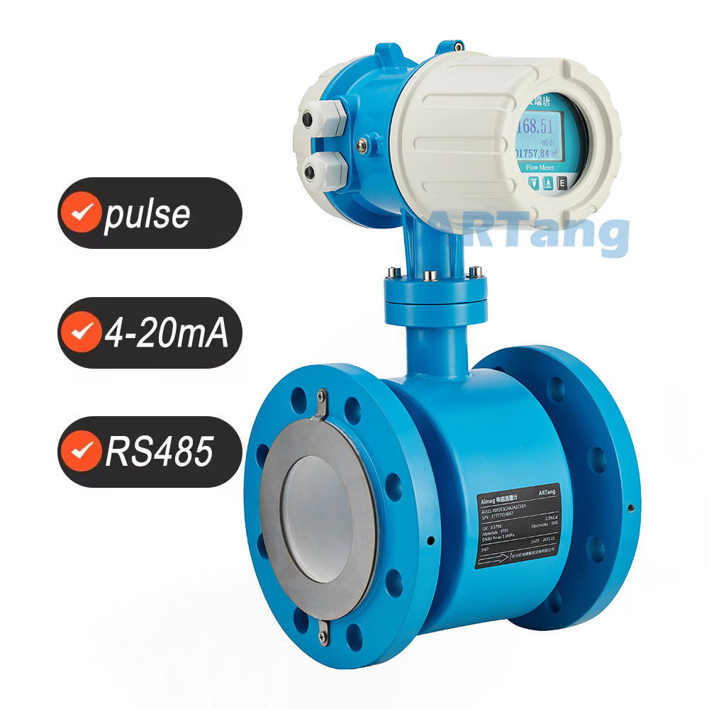 electromagnetic digital flow meter