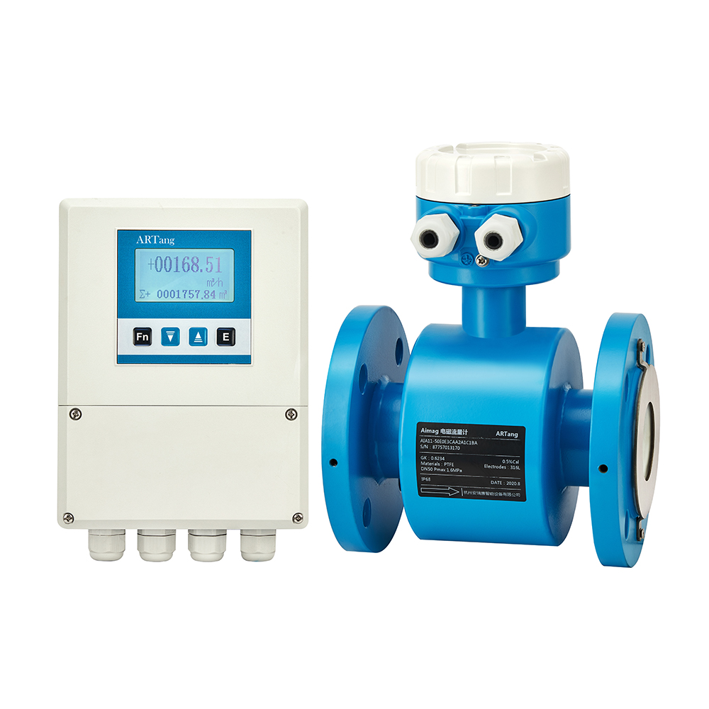 Aimag C Explosion-Proof Certificate IP68 Chemical Industry Electromagnetic Flow Meter for Corrosive Liquid