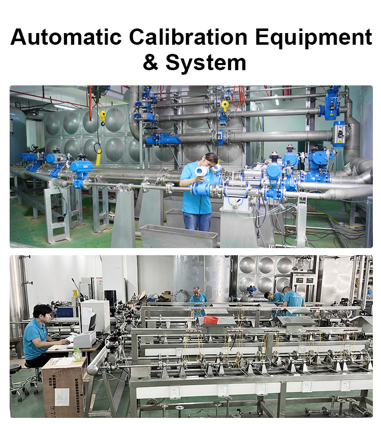 Electromagnetic flow meter calibration Equipment
