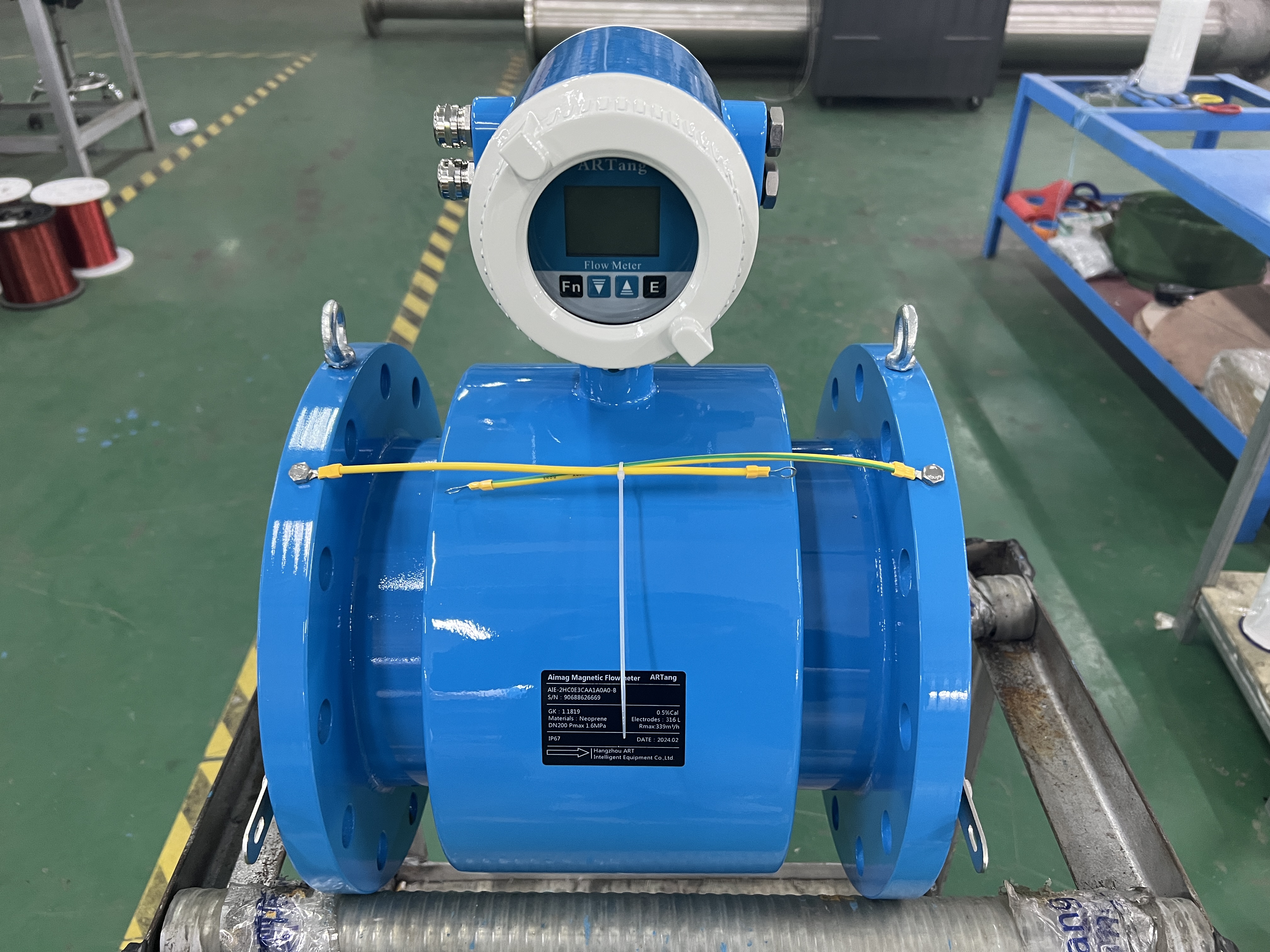 Electromagnetic Flow Meter for Sewage Slurry