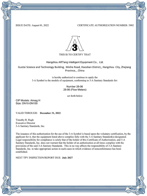  3-A Sanitary Standards 