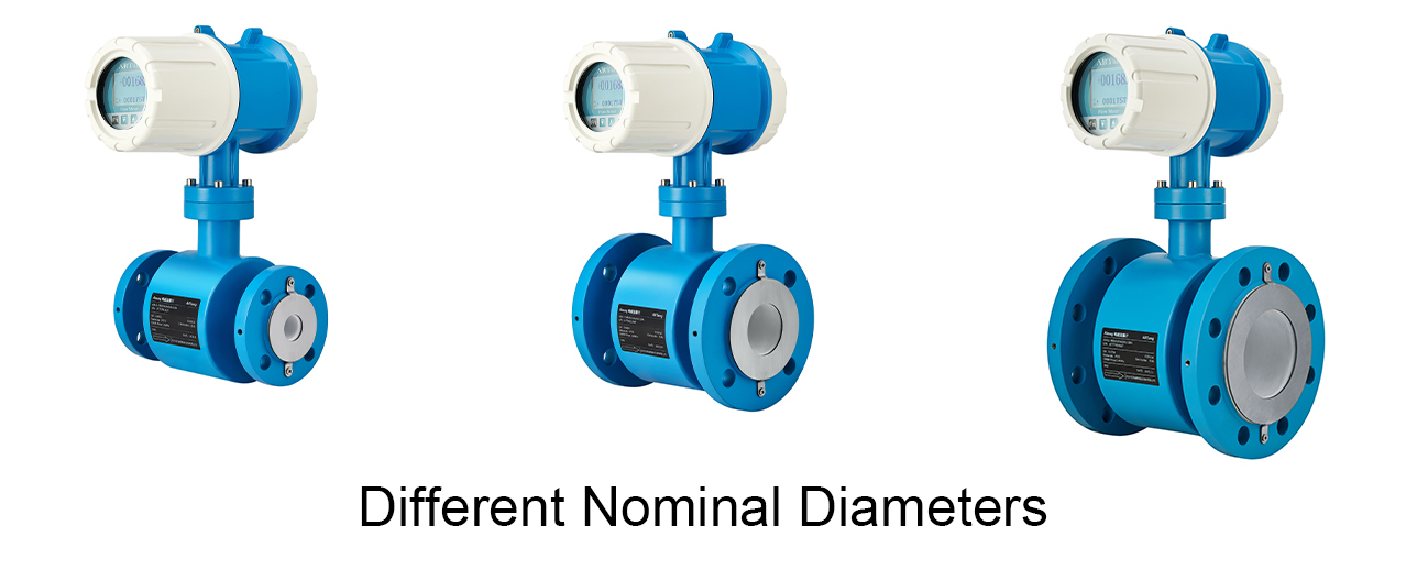 Four Different Flow Meter Types for Water