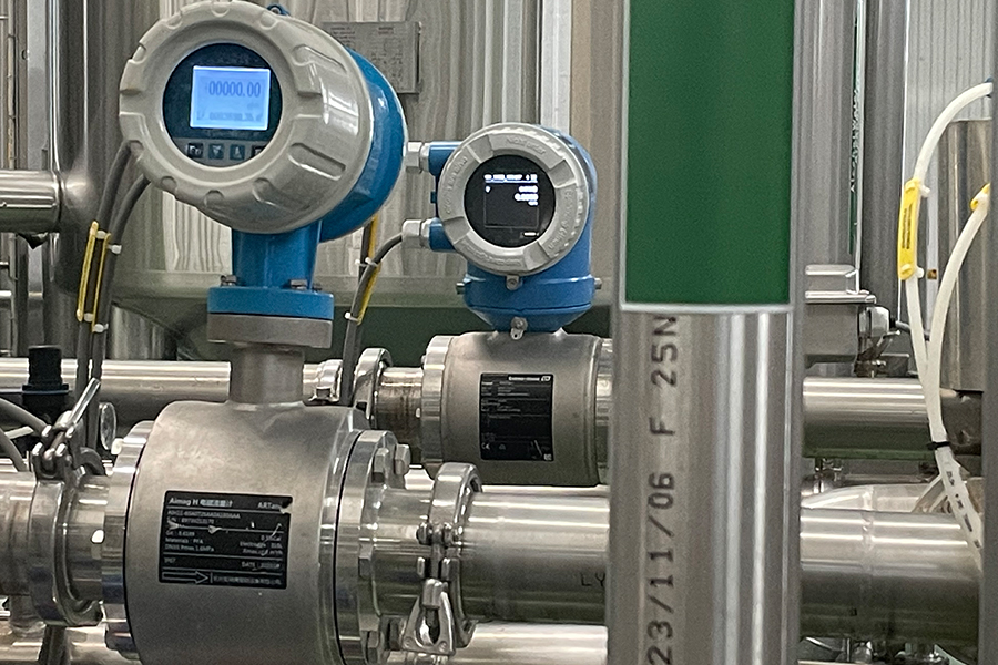 Brewery Flow Meters for Beer and Wine 
