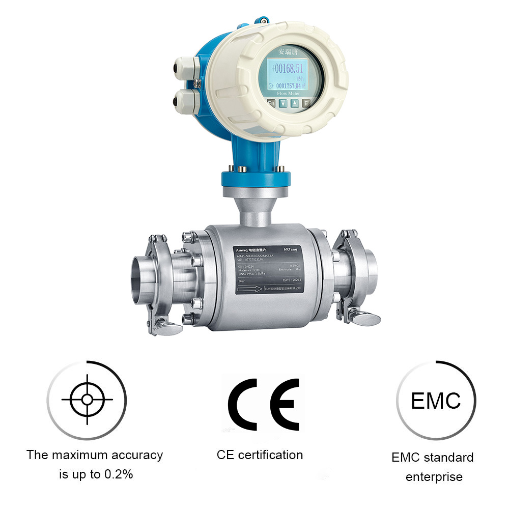 Sanitary Electromagnetic Flow Meters