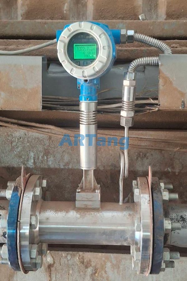 Vortex Flow Measurement of Gases